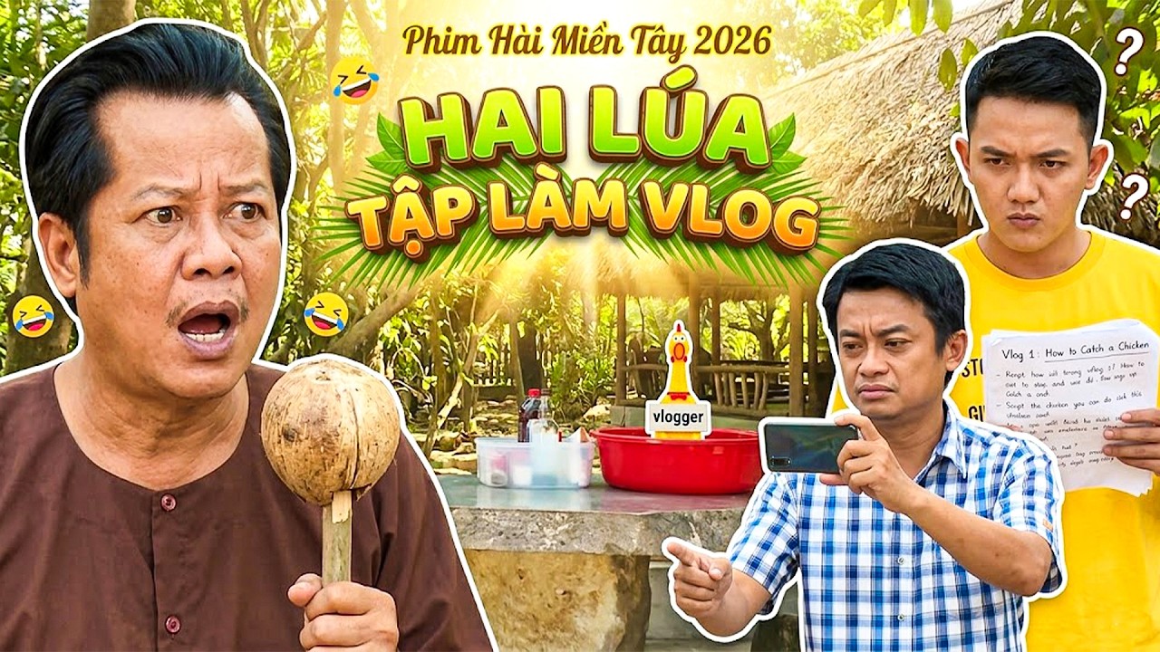 HAI L&Uacute;A TẬP L&Agrave;M VLOG | PHIM HAI L&Uacute;A 2026 | PHIM H&Agrave;I 2026 | PHIM VIỆT NAM | PHIM MIỀN T&Acirc;Y THVL