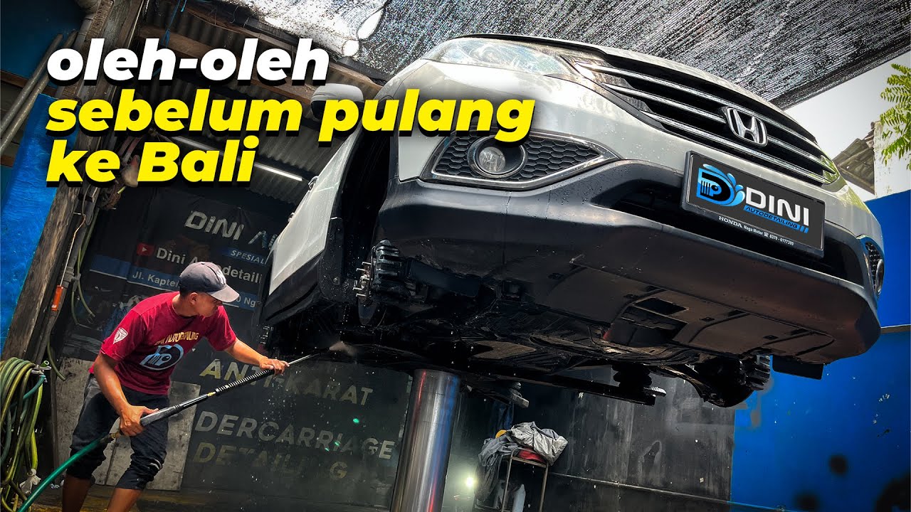 JAUH-JAUH DARI PULAU DEWATA! Kinclongin Honda CRV Kusam dan Banyak Kerak dengan Salon Total!