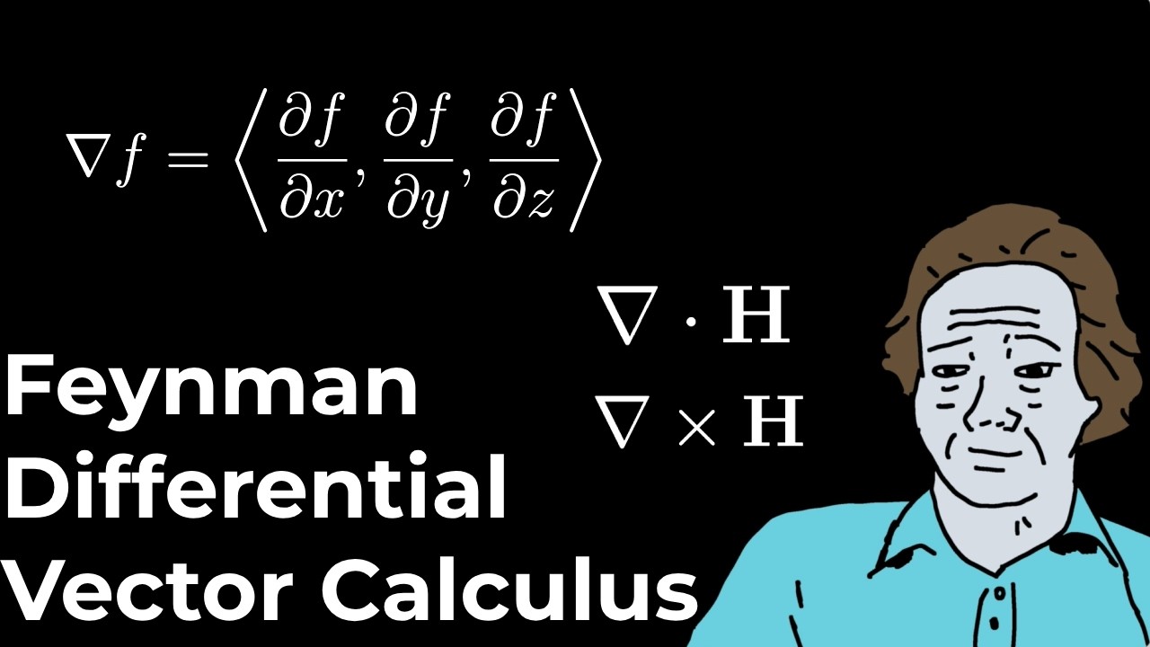 Feynman Lecture on Differential Vector Calculus