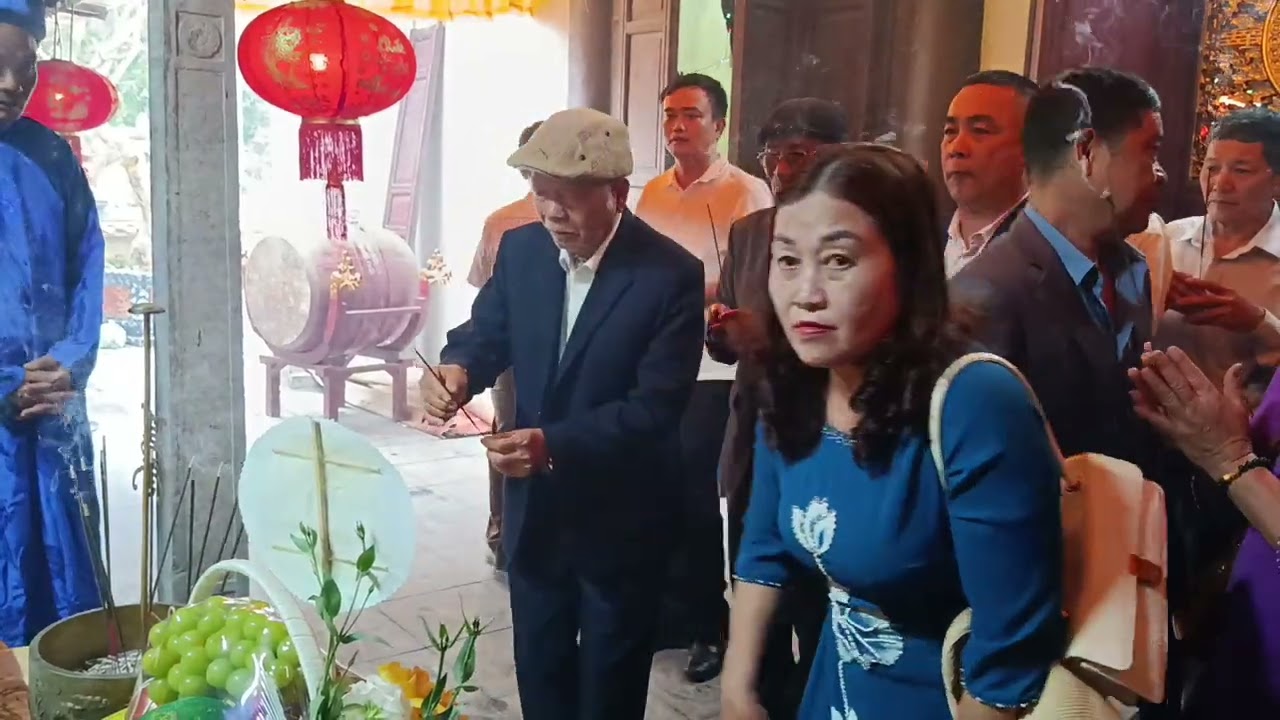 Họ Lê gốc đinh thiệu hoá dự lễ dâng hương Ba vị khai quốc công thần đinh lễ.đinh bồ đinh liệt