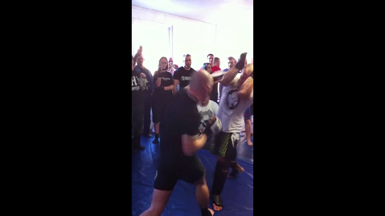 Wanderlei Silva vs Matt Garettson at Butch Hiles Gym