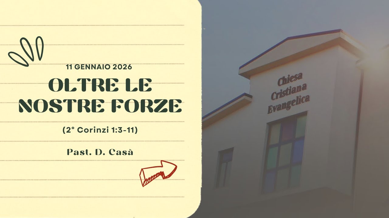 Oltre le nostre forze (2° Corinzi 1:3-11)
