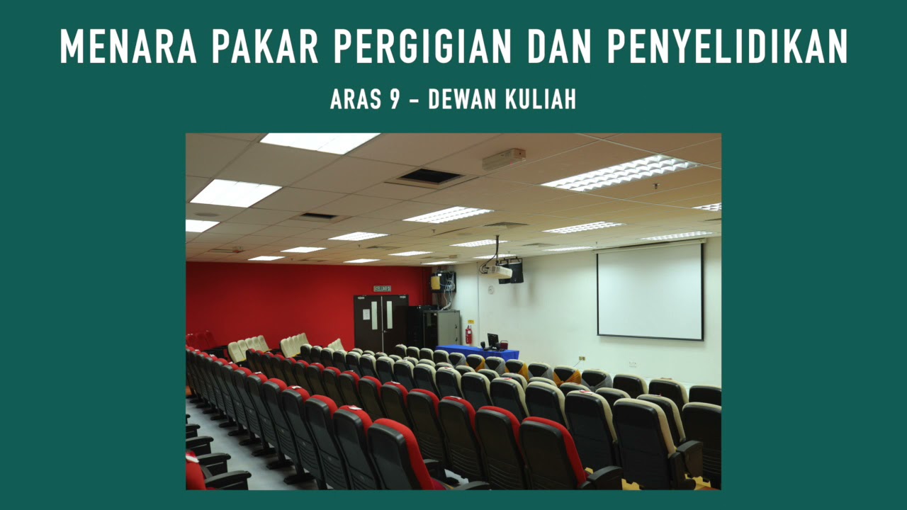 Fasiliti Fakulti Pergigian UM untuk Pelajar Ijazah Dasar