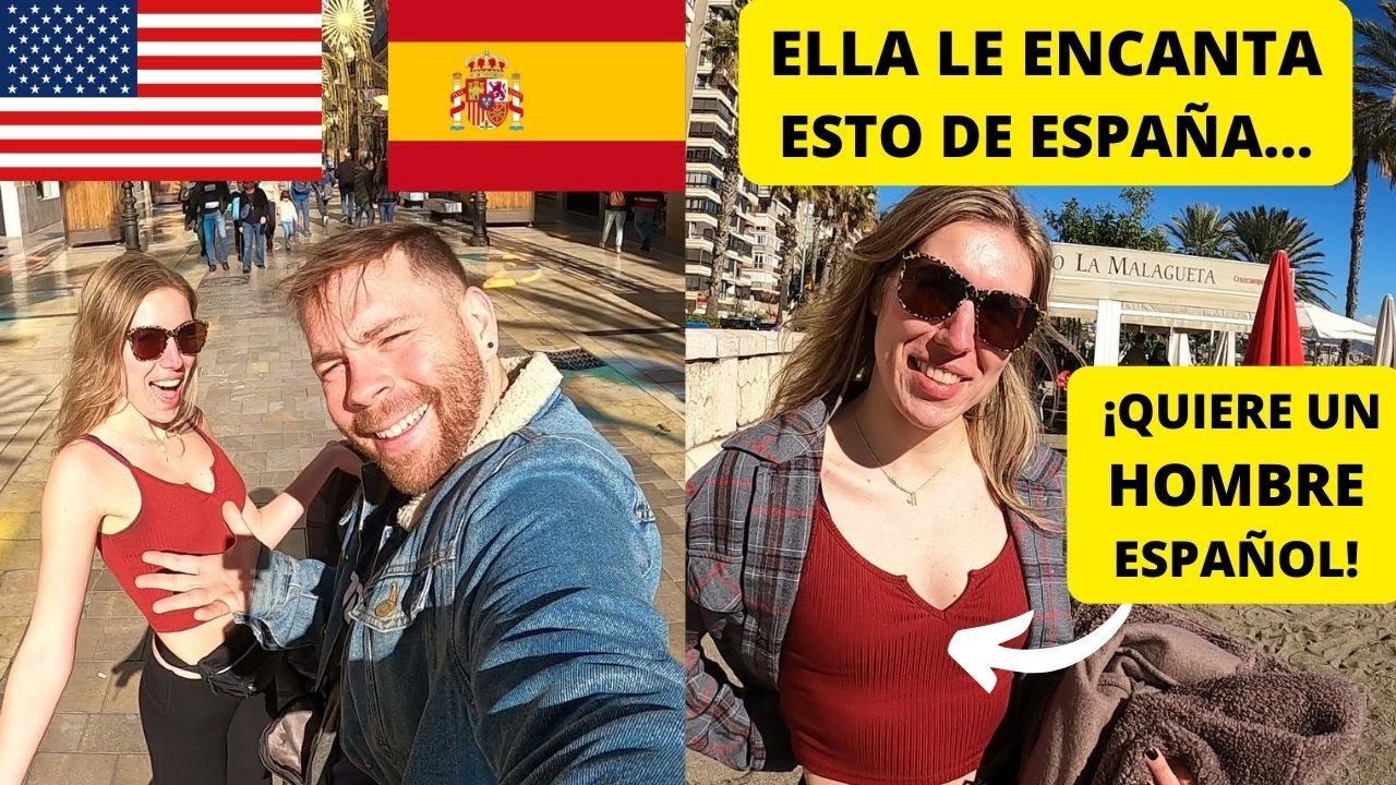 MI AMIGA AMERICANA REACCIONA A ESPAÑA🇪🇸🇺🇸🤩🤪