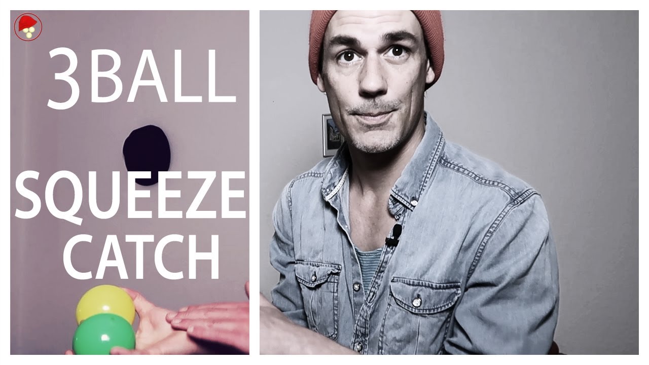 Squeeze catch | 3 Bälle jonglieren Lernen | Jongliertrick
