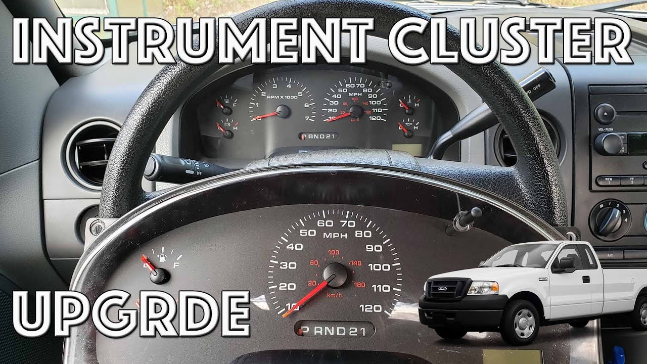 2004-2008 Ford F150 Instrument Cluster Upgrade STX XL