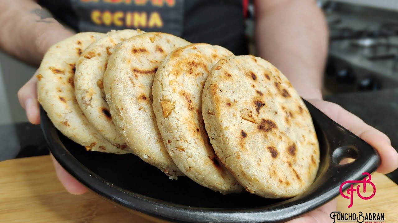 cómo preparar arepas de chicharrón