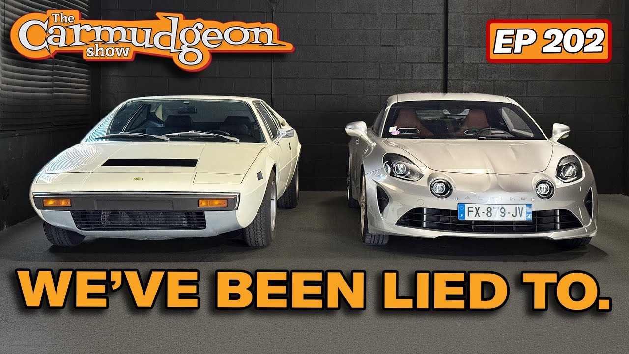 The Alpine A110 isn't a French Lotus; it’s a Mini McLaren — Carmudgeon Show Cammisa & DTS — Ep. 202