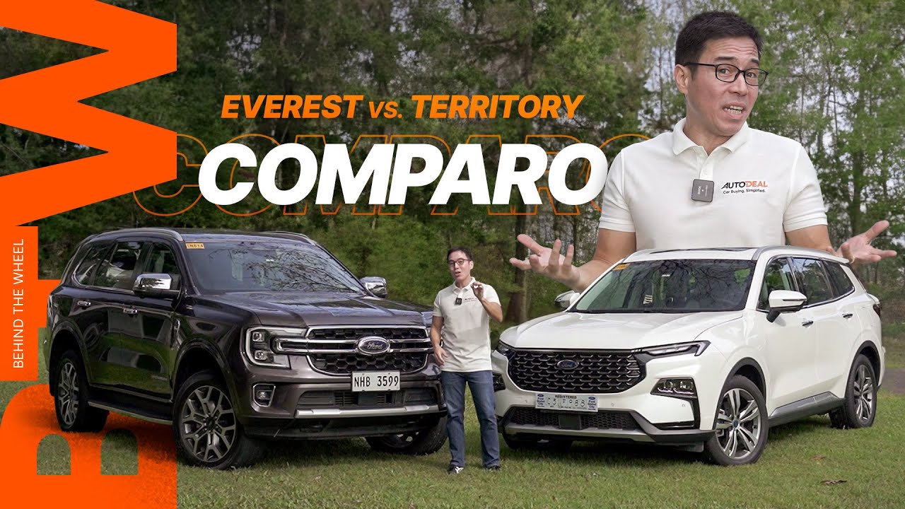 Ford Everest 2023 года против Ford Territory 2023 года — кроссовер или внедорожник? Наше мнение |...