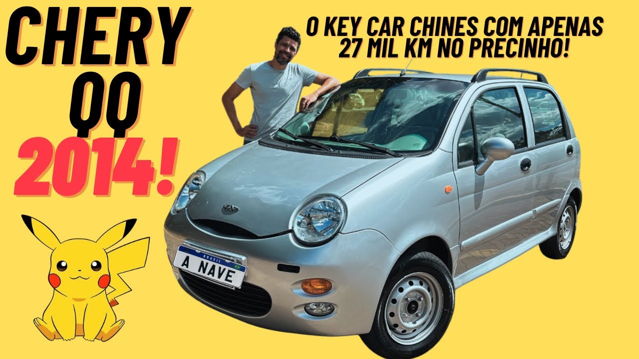 Chery QQ 2014 Pequeno, Econômico e Completo Apenas 27 mil km!