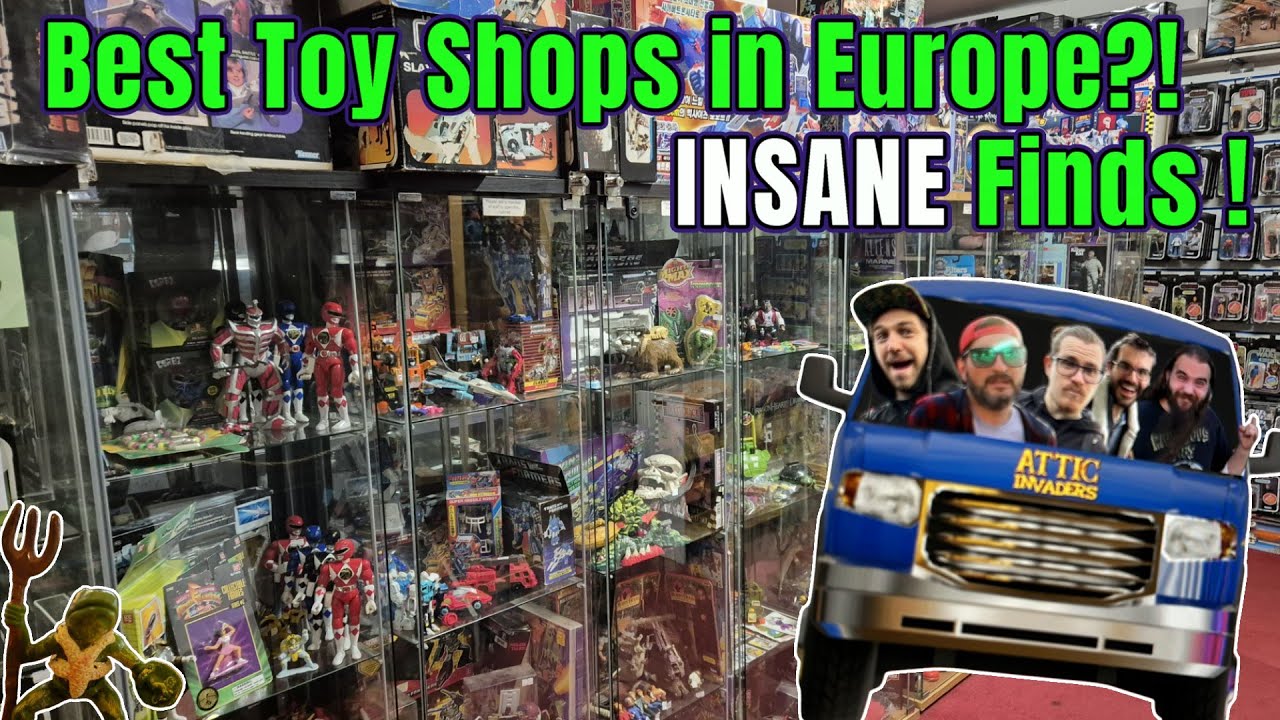 Toy Hunting Europe’s BEST Toy Shops and Toy Fairs! Rare Finds & Vintage Treasures!