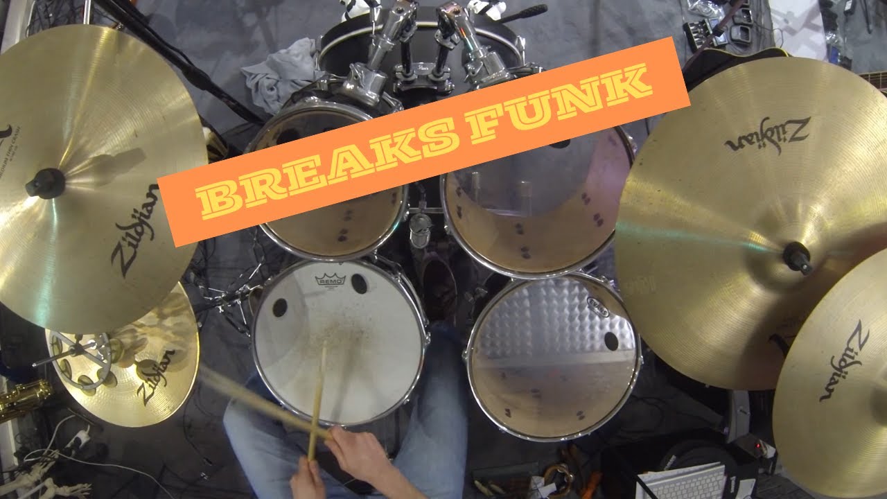 4 Breaks Funk à la batterie