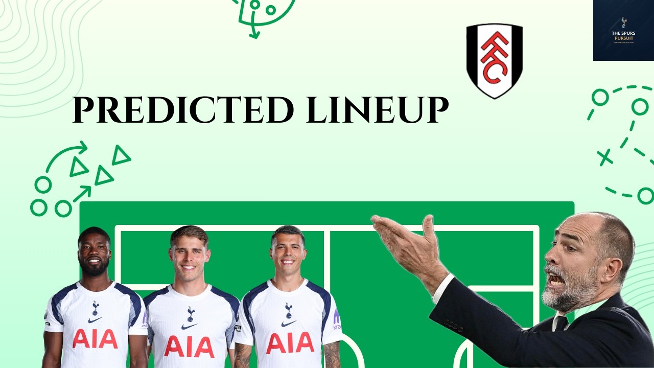 Tudor's Interesting Comments and Training Methods, And a Spurs Predicted Lineup to Face Fulham Today