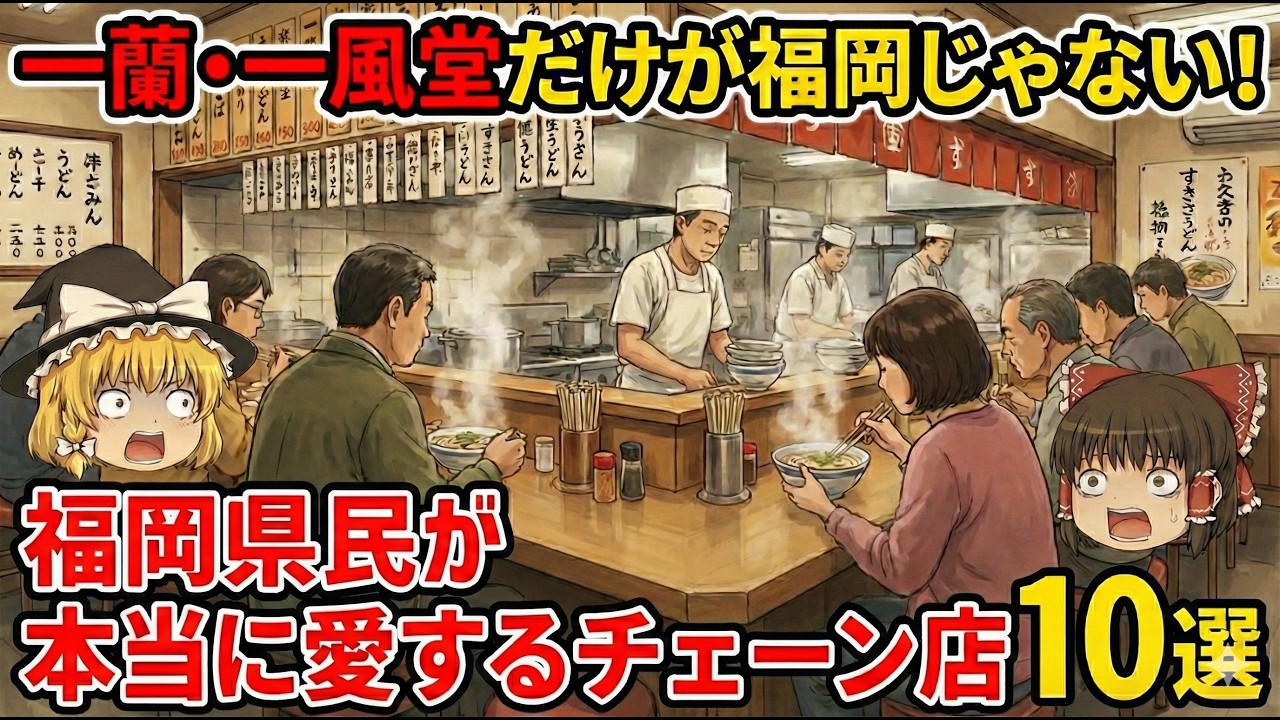 福岡県民の特権。観光客にはまだバレてない？地元民が本当に愛する最強チェーン店10選
