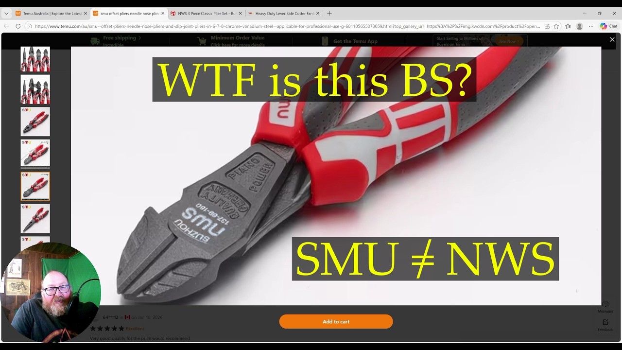 Самая наглая подделка, которую я когда-либо видел! Копии NWS на Temu, продаваемые как SMU.
