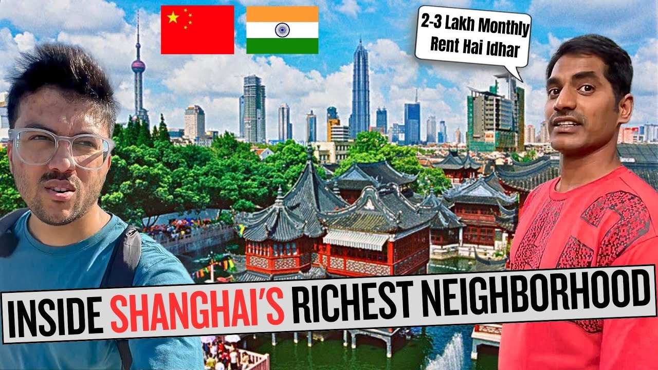 DAILY LIFE INSIDE SHANGHAI, CHINA RICHEST NEIGHBORHOODS.