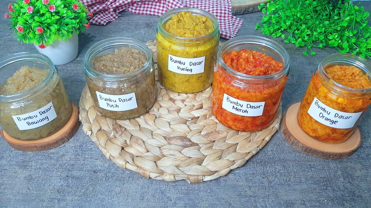 Bumbu Dasar yang wajib kamu punya di kulkas, bisa tahan sampai 1 bulan lebih.
