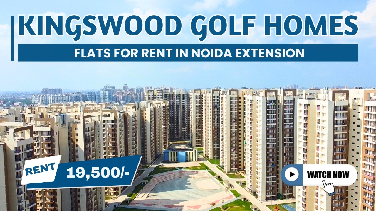 🏡 Affordable 2 BHK Flat for Rent in Greater Noida West | Amrapali Kingswood Golf Homes