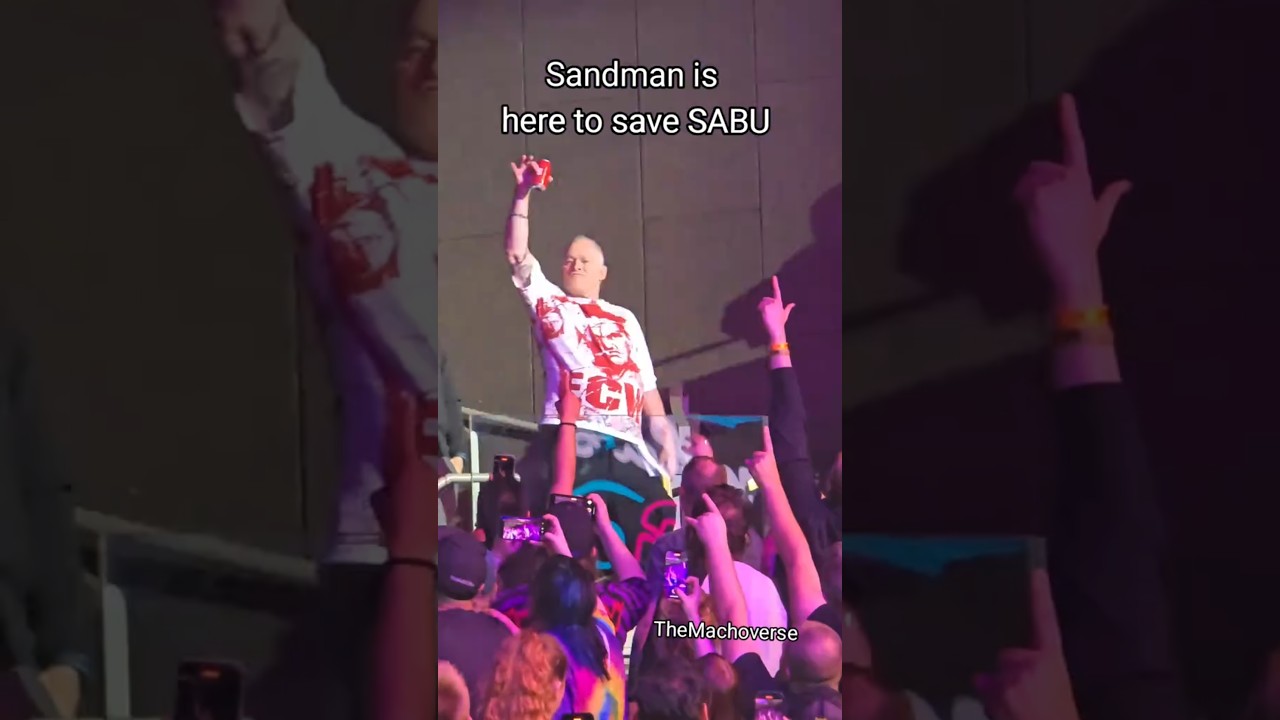 Sandman Saves SABU in his last match at GCW SPRING BREAK #GCW #SABU #ECW #LASVEGAS #JOEYJANELA