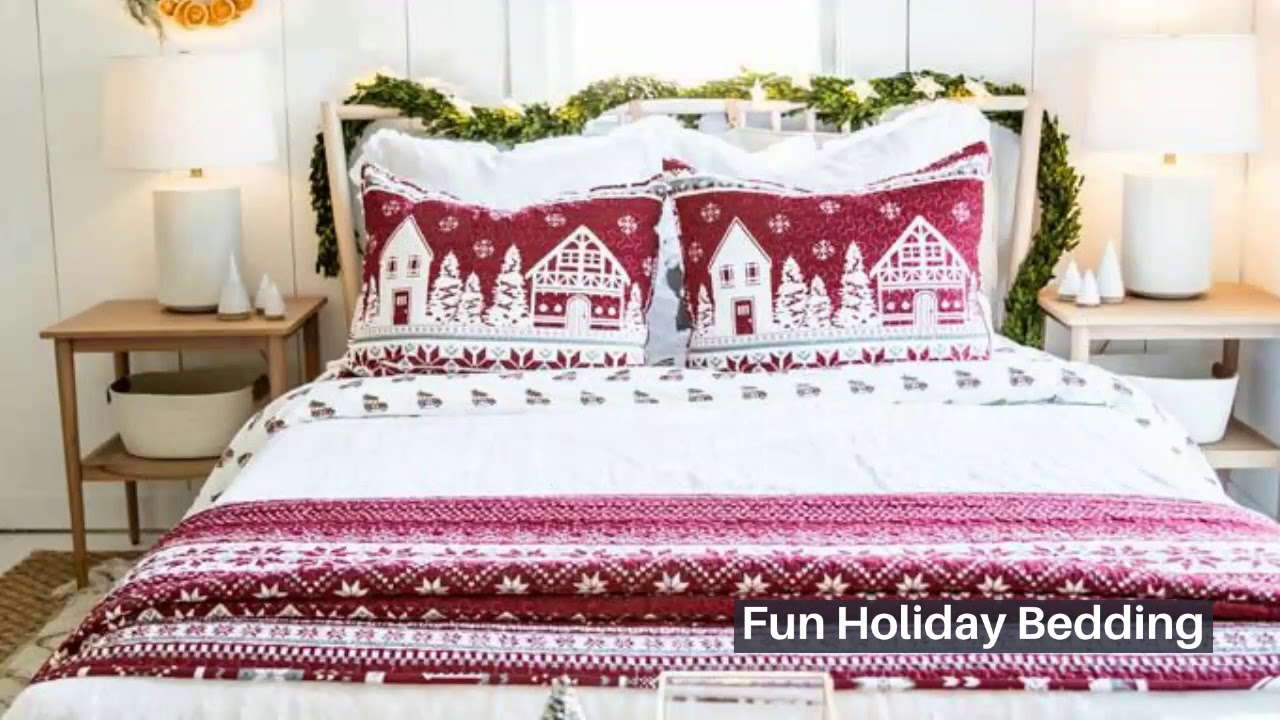 Hygge Scandinavian Christmas Bedroom