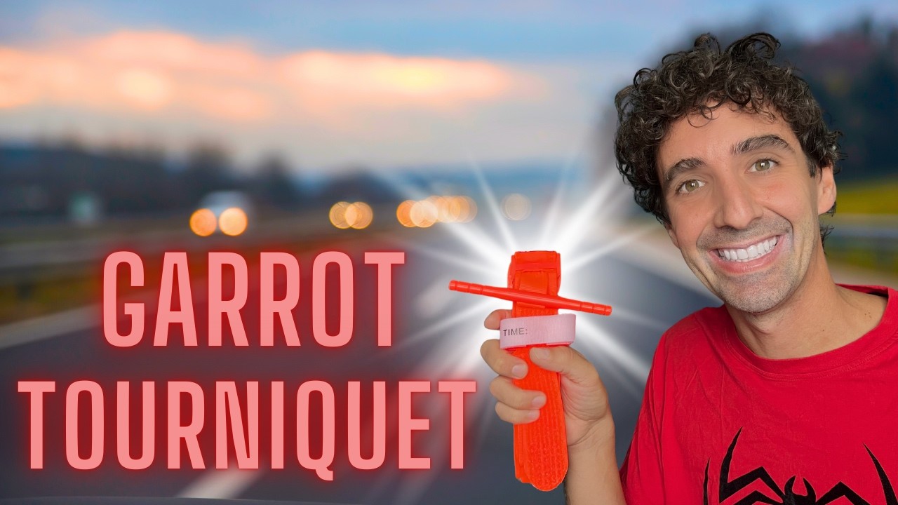 GARROT TOURNIQUET : le guide ESSENTIEL pour SAUVER des VIES !
