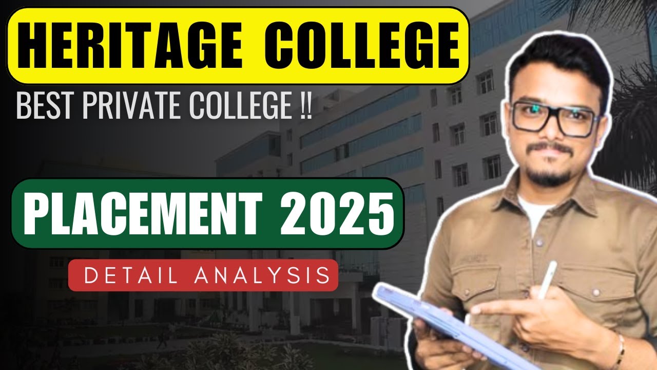 Placement Details 2025 | Heritage Institute of Technology | WBJEE 2025