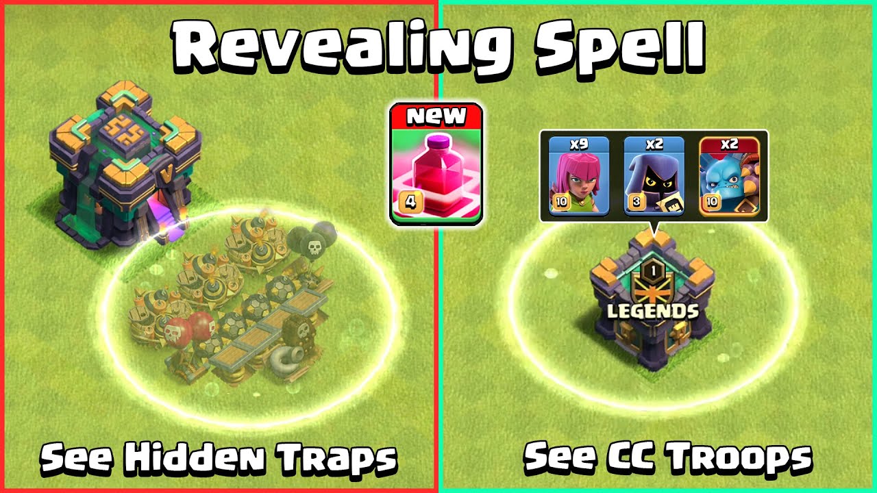 Revealing Spell Concept (not official) | Clash of Clans