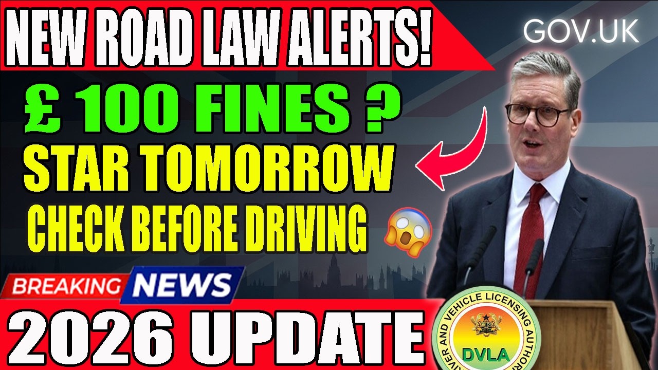 UK Road Law Changes From Tomorrow &ndash; New Driving Rules You MUST Know!