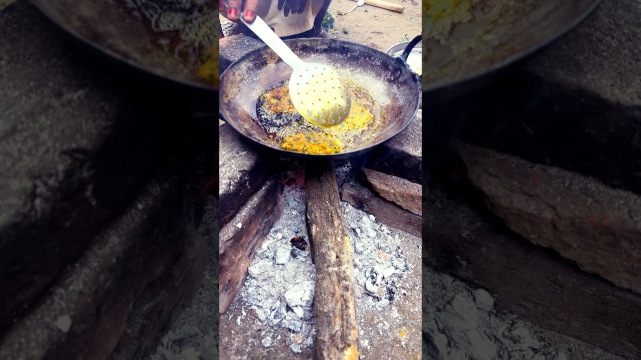 Colocasia Leaf Fritters or Taro Leaf Fritters 