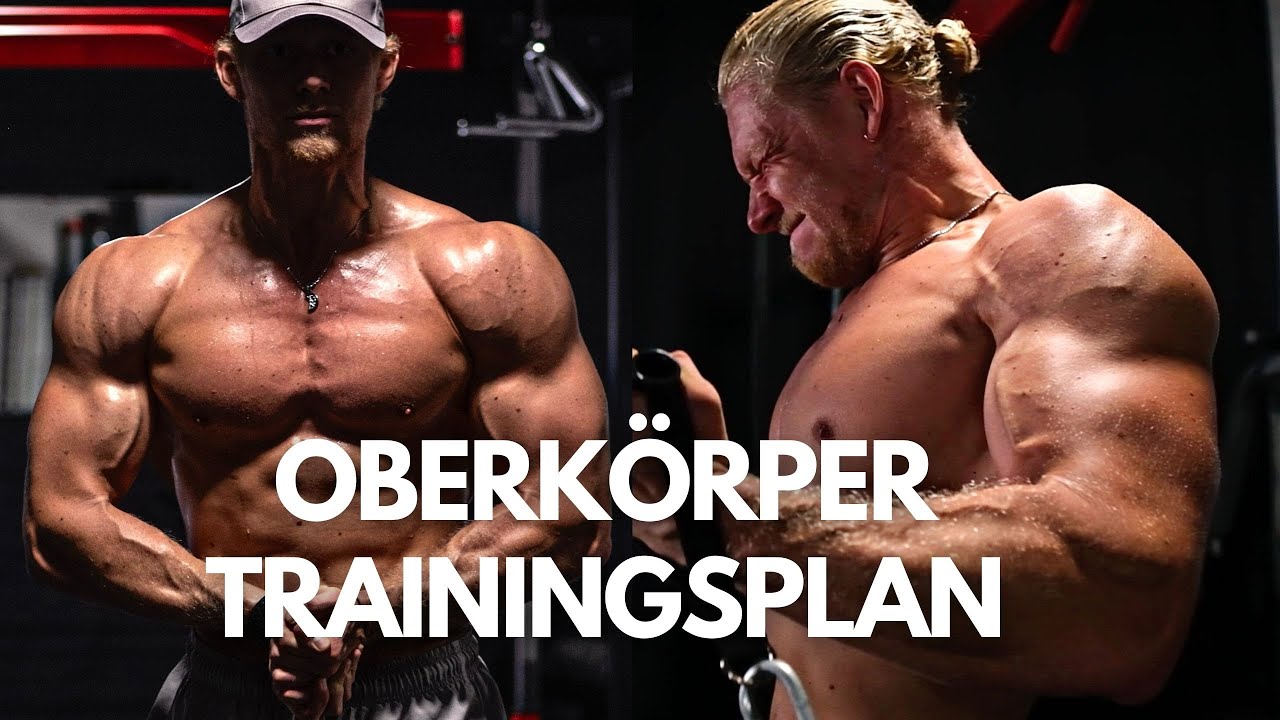 Das OPTIMALE Oberk&ouml;rper Training f&uuml;r MUSKELAUFBAU