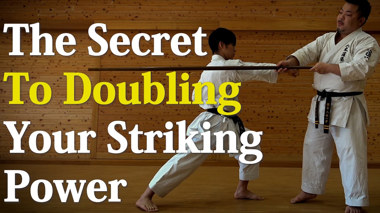 The secret to doubling your striking power｜剛柔流｜突きの威力を２倍にする方法｜Ippei Yagi sensei｜沖縄伝統空手｜明武館｜八木一平先生