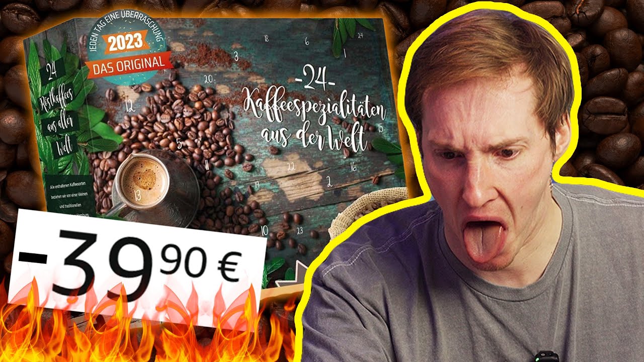 24 Mal ABSCHAUM? - Kaffee Adventskalender