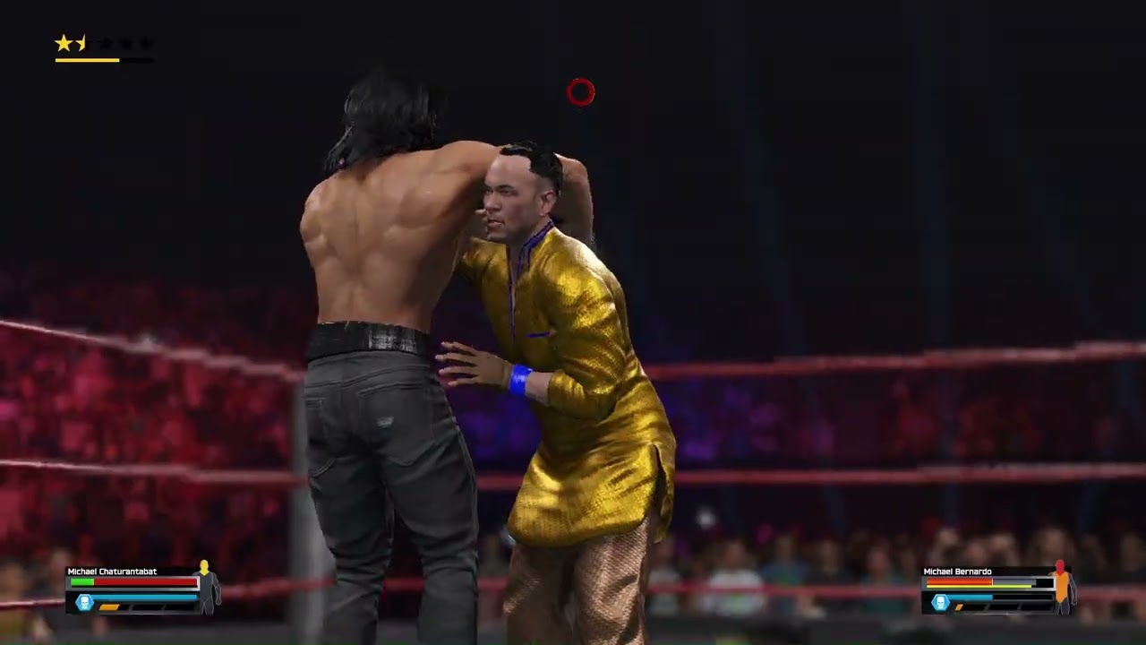 WWE 2K25:  WMAC:  Season 2: Episode 255:  Fight 8: Wizard v Turbo