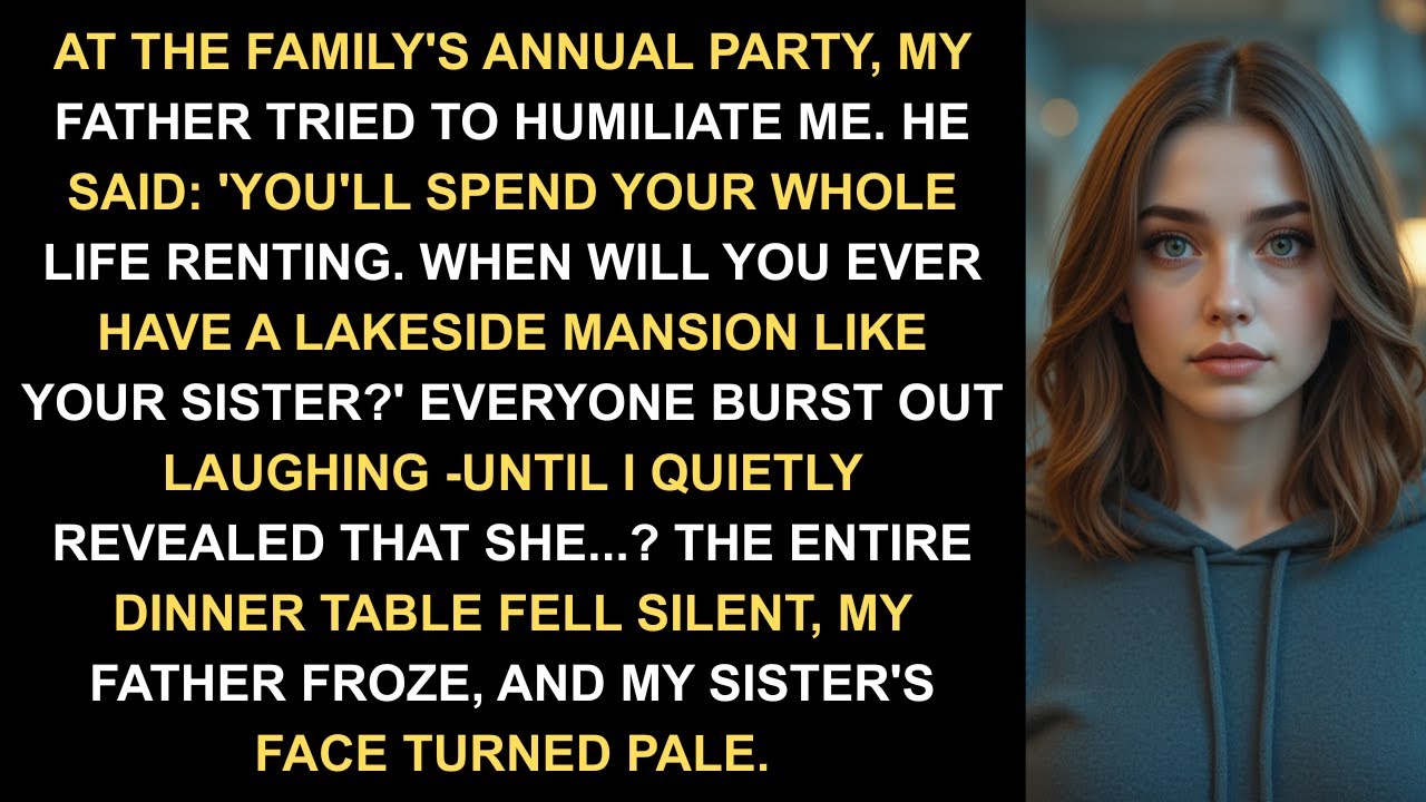 At the Family Dinner, My Parents Said "You'll Spend Your Whole Life Renting." Until I Quietly...