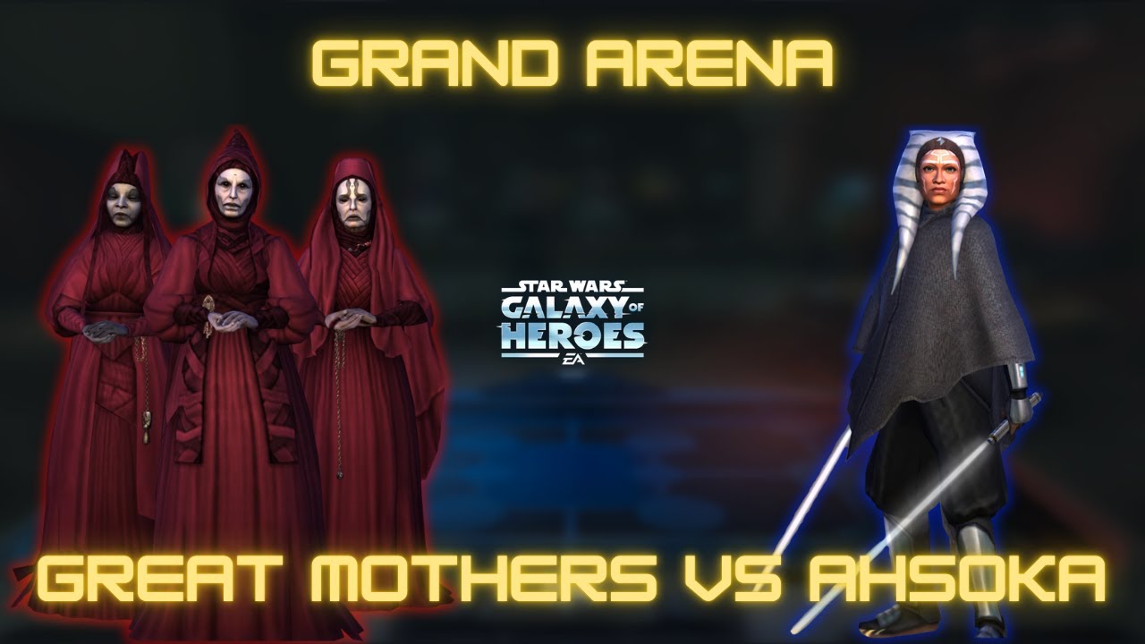 Great mothers vs Ahsoka (no Ezra) || swgoh