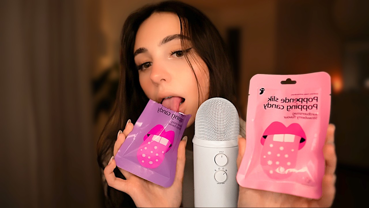 ASMR Intense Mouth Sounds 👄 with Pop Rocks 🍬 Super Intense Crackling Sounds! 🤯 NO TALKING 🤫