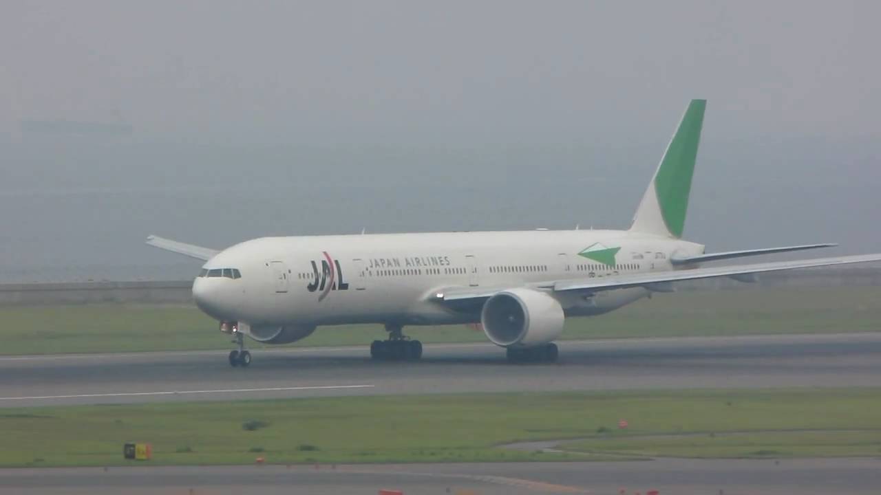 JALエコジェットB777-300ER（JA731J）セントレア-2010-8-14