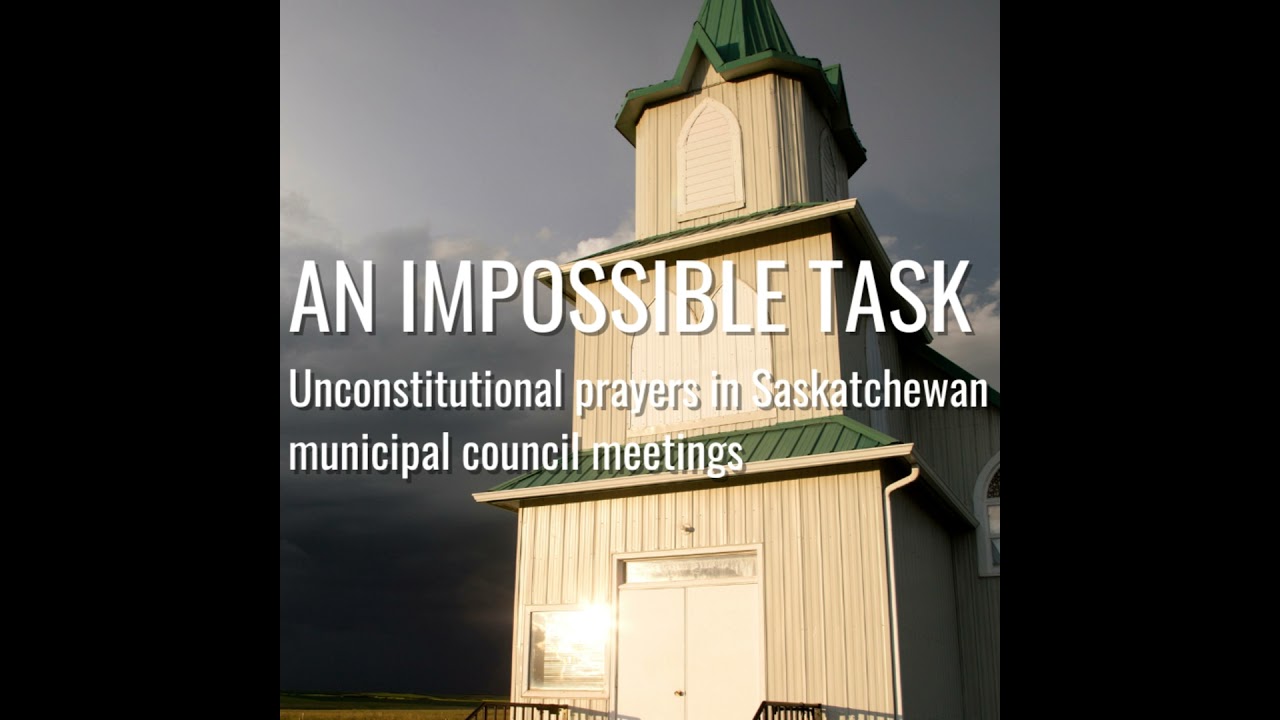 An Impossible Task: Prayers in SK municipalities