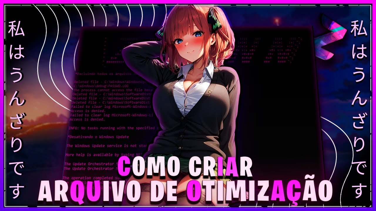 ESSA .BAT OTIMIZA SEU PC AUTOM&Aacute;TICAMENTE | COMO FAZER SEU PR&Oacute;PRIO ARQUIVO DE OTIMIZA&Ccedil;&Atilde;O