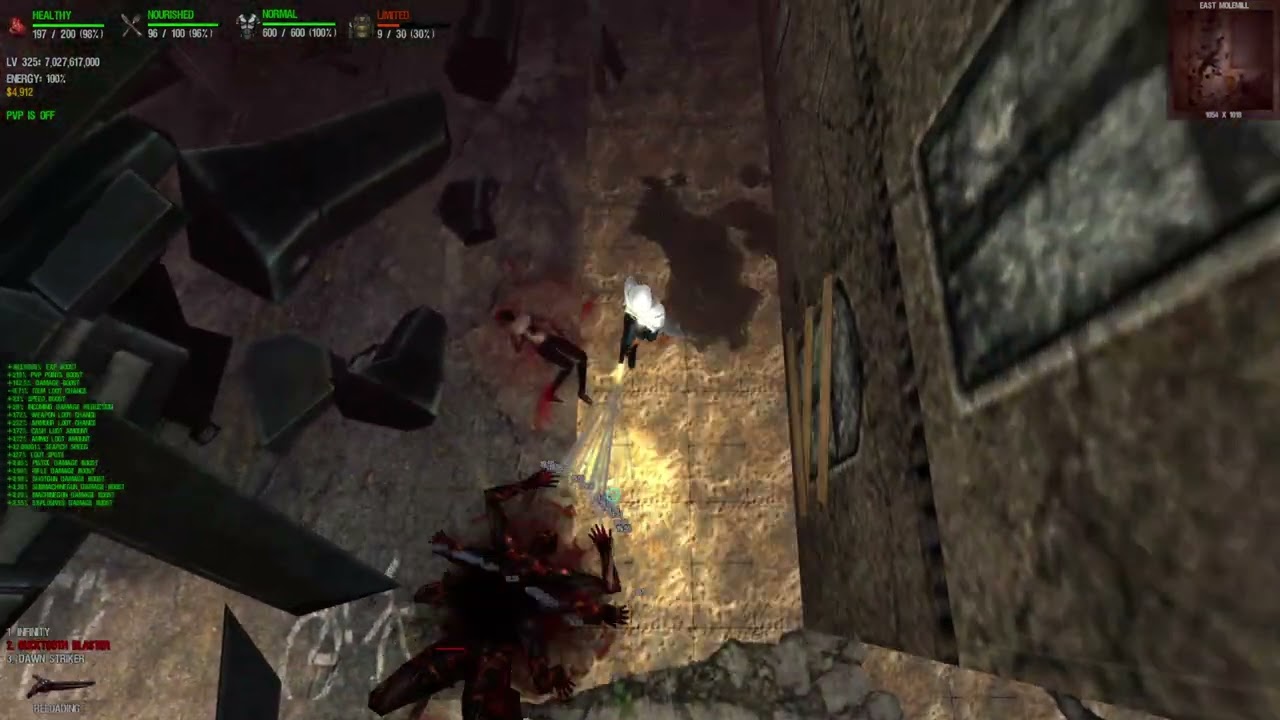 Dead Frontier: Bucktooth Blaster vs. DR Boss Nest & Aggro