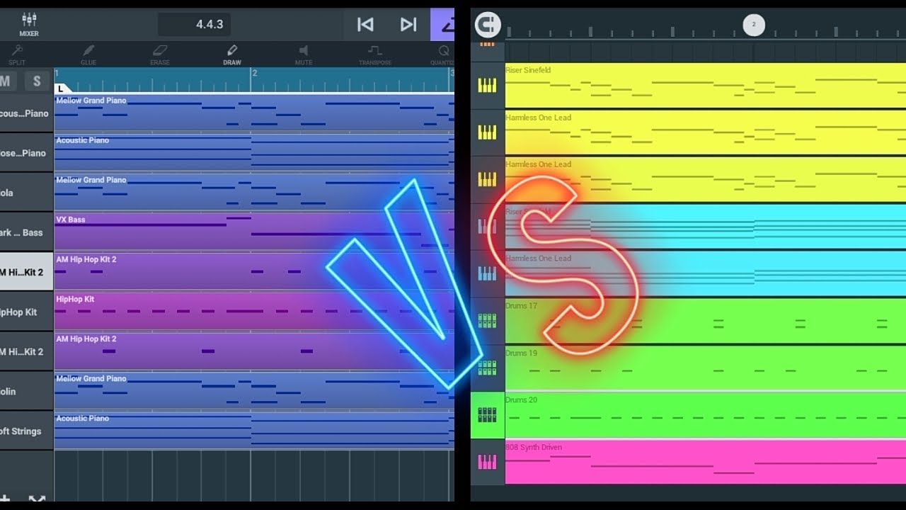 FL STUDIO MOBILE 4 VS CUBASIS 3 which one do you think won the match 🔥🔥