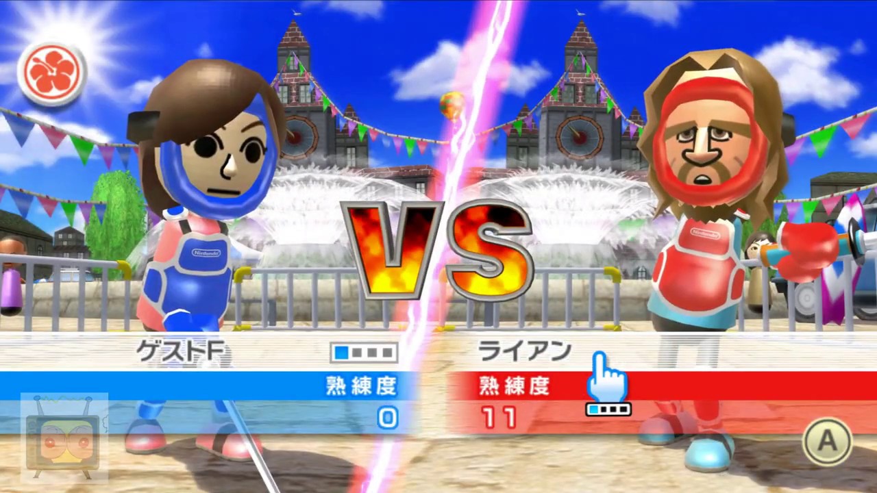 【Wii】TASさんがWii Sports Resortに行ってみた【チャンバラ3種】】