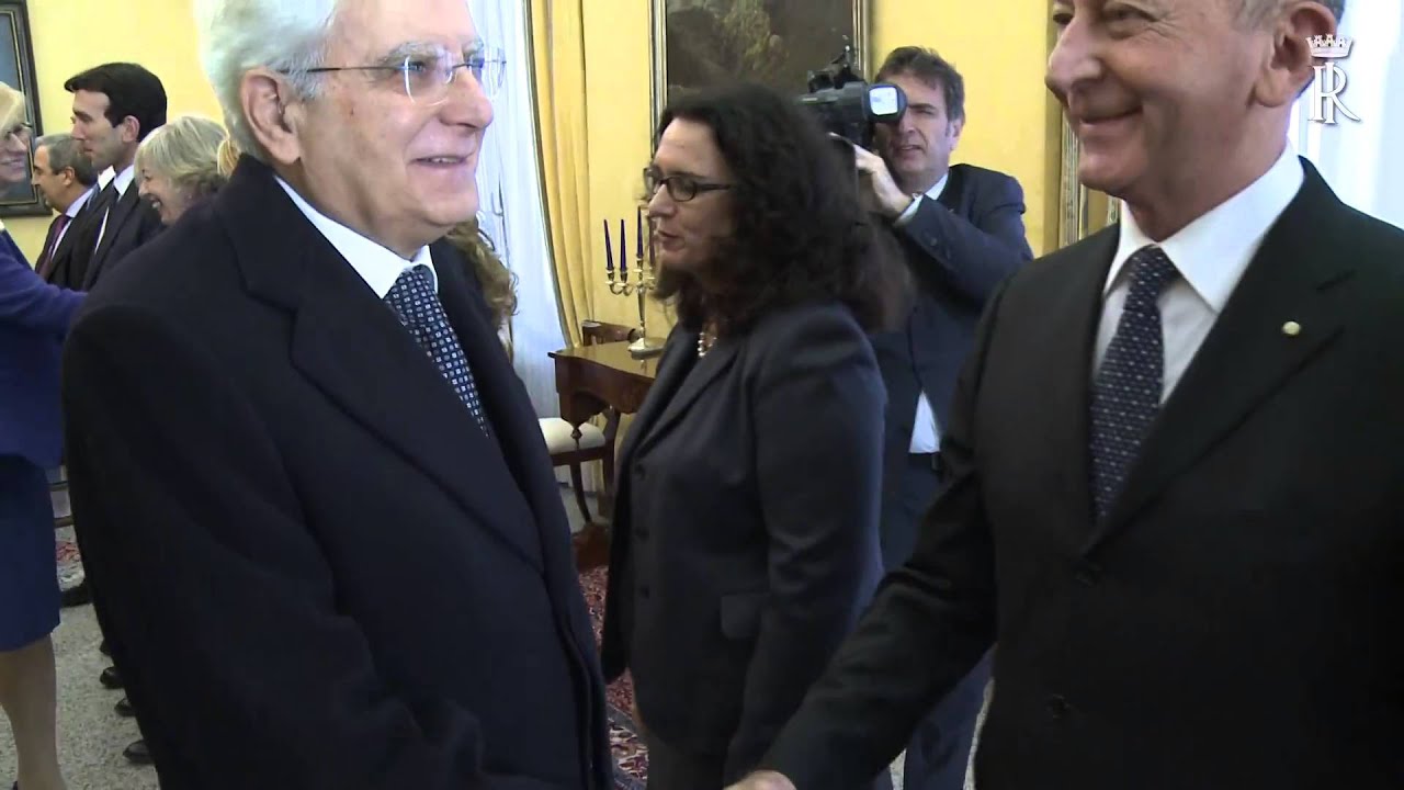 Roma - Mattarella alla Scuola Ufficiale Carabinieri (12.01.16)