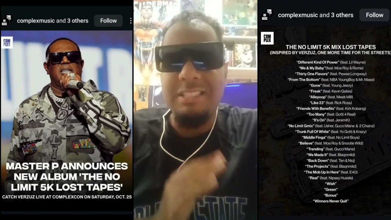 Master P announces NEW Album 'The NO Limit 5K Lost Tapes'!!!!!