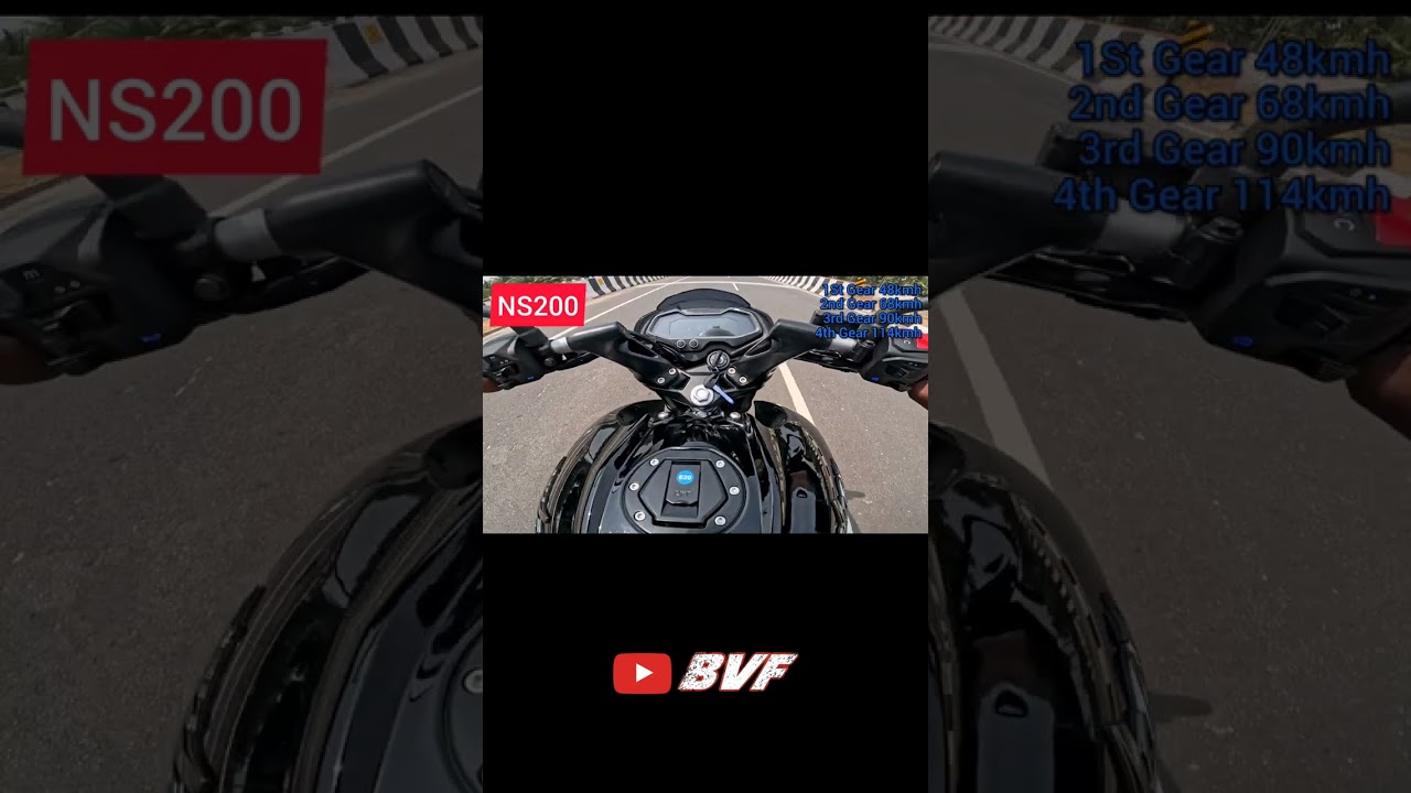 NS200 Top Speed 2024😱bajaj Plusar NS200🔥5th gear speed😵&zwj;💫#ns200topspeed #bajaj #bvf #motovlogger