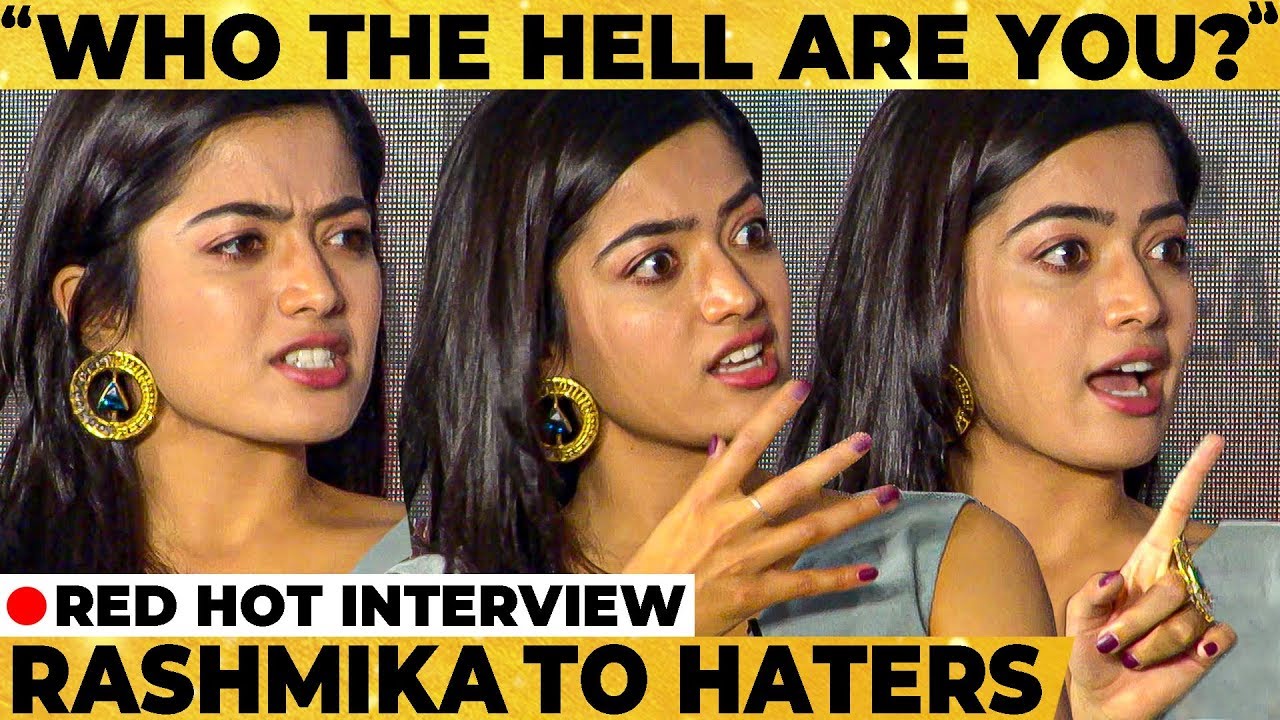 Ponnungala-dhan Eppavum Thapu Soluvaanga..! - Rashmika Burst Out | Exclusive Interview | Bheeshma