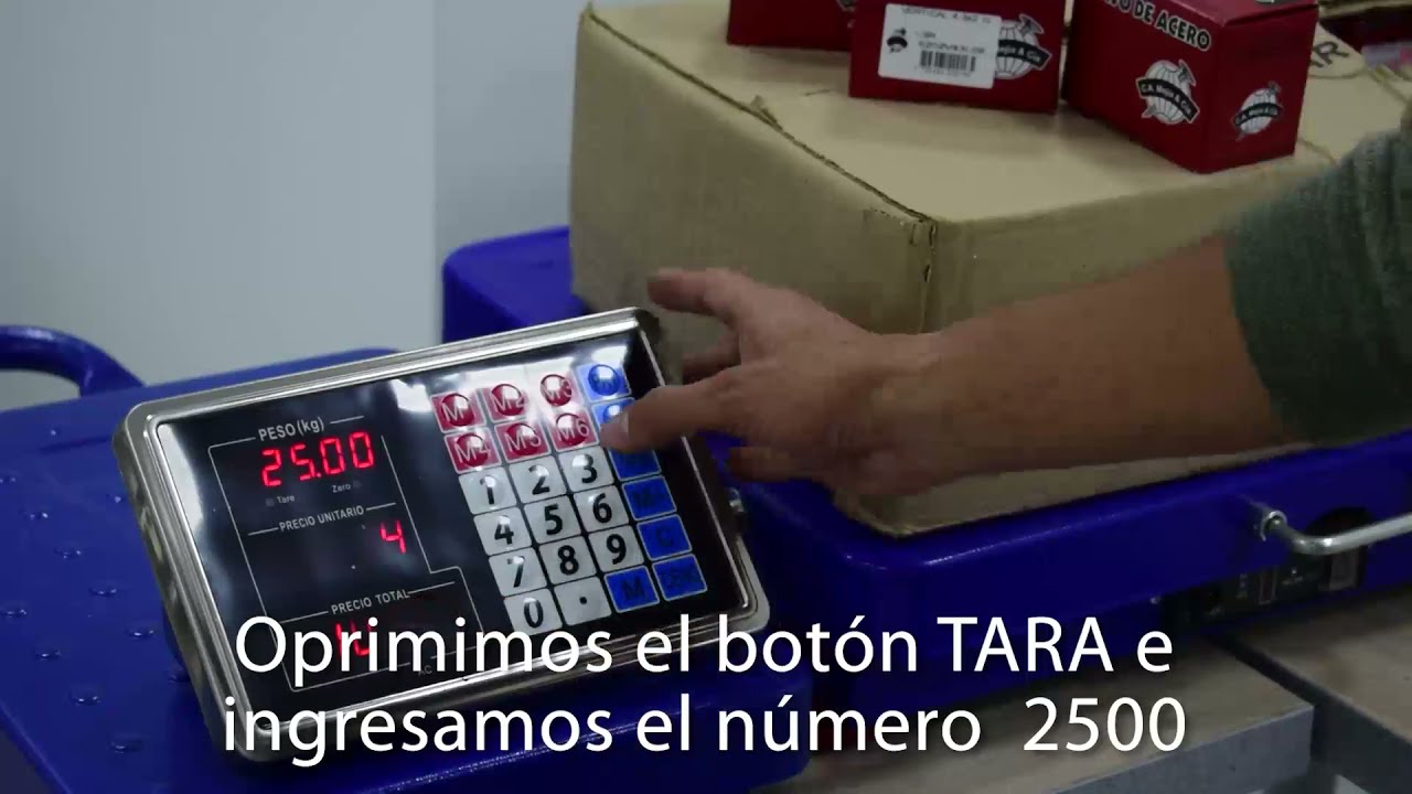 Calibración Básculas Bluetooth