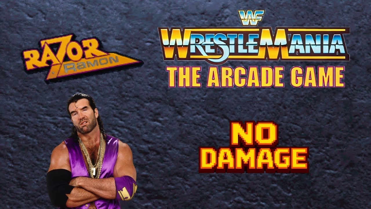 NO DAMAGE / БЕЗ УРОНА / WWF WrestleMania The Arcade / Razor Ramon 