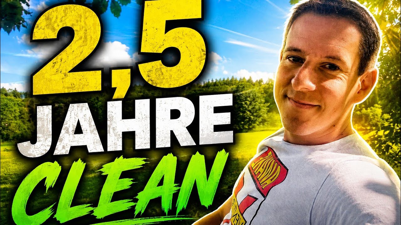 2,5 Jahre clean von Opiaten - Was konsumiere ich noch? Ernährung, Sport und neue Wohnung