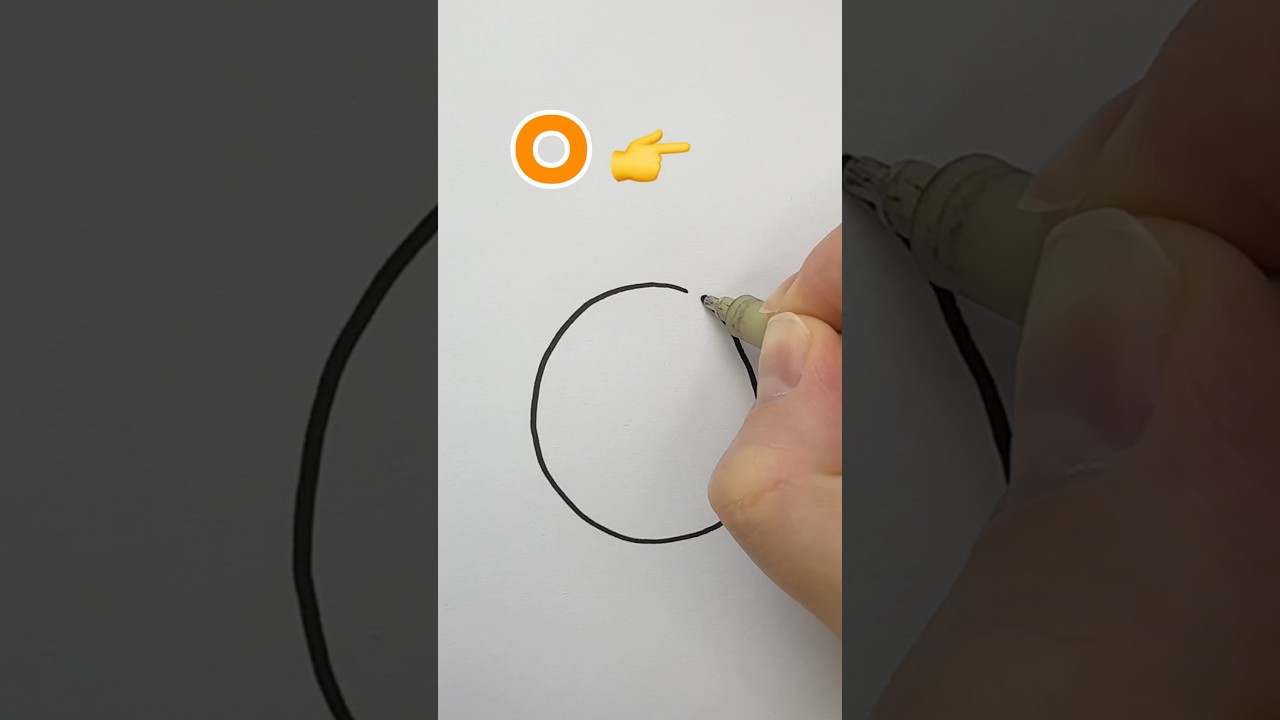 How to Draw a Cute Owl from O 